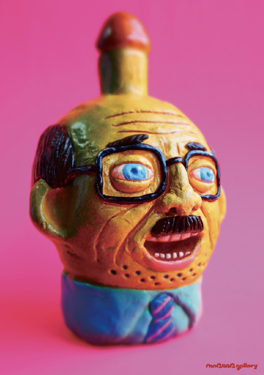 デハラユキノリ新作フィギュア展『下品』