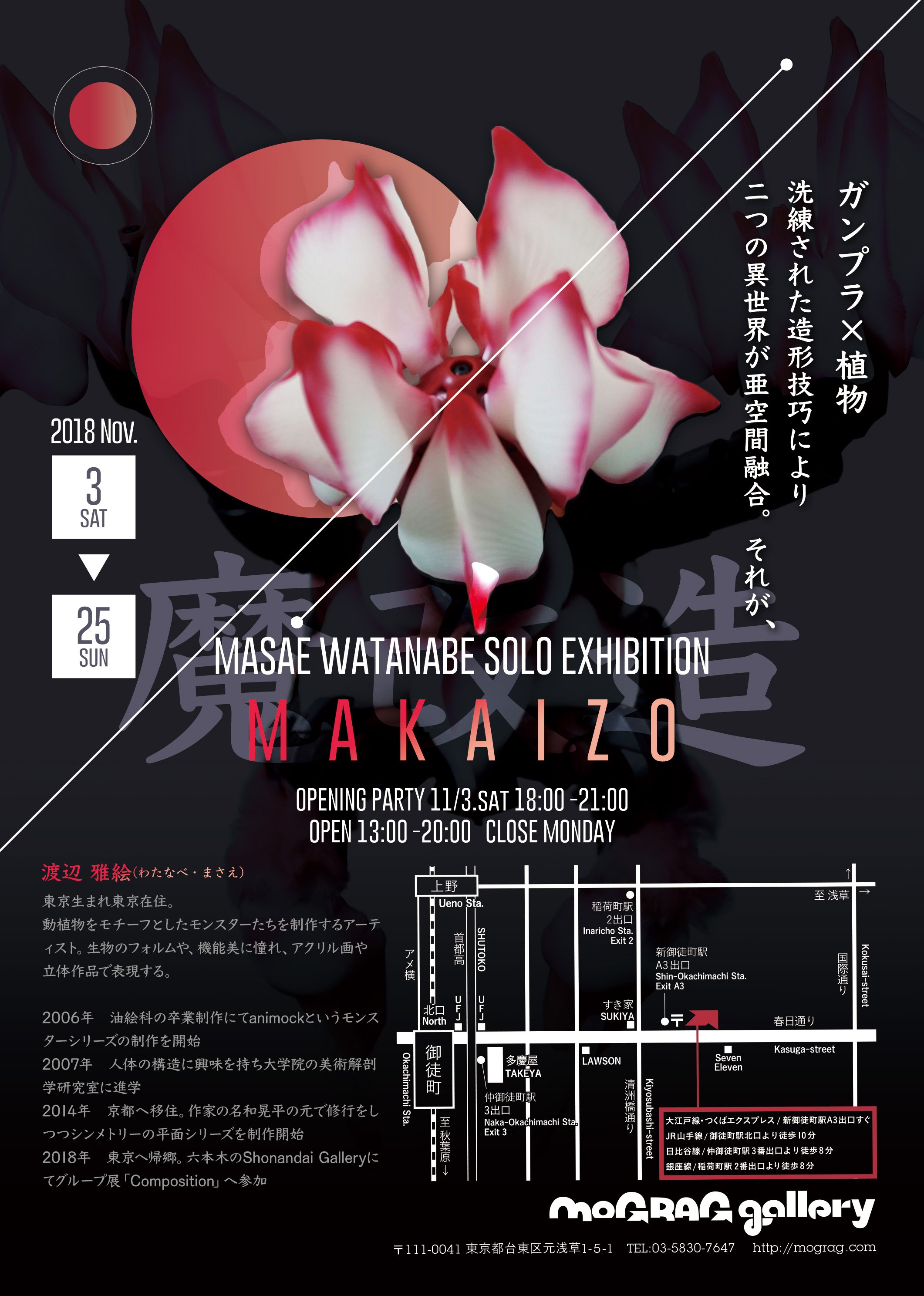 渡辺雅絵 個展『魔改造』